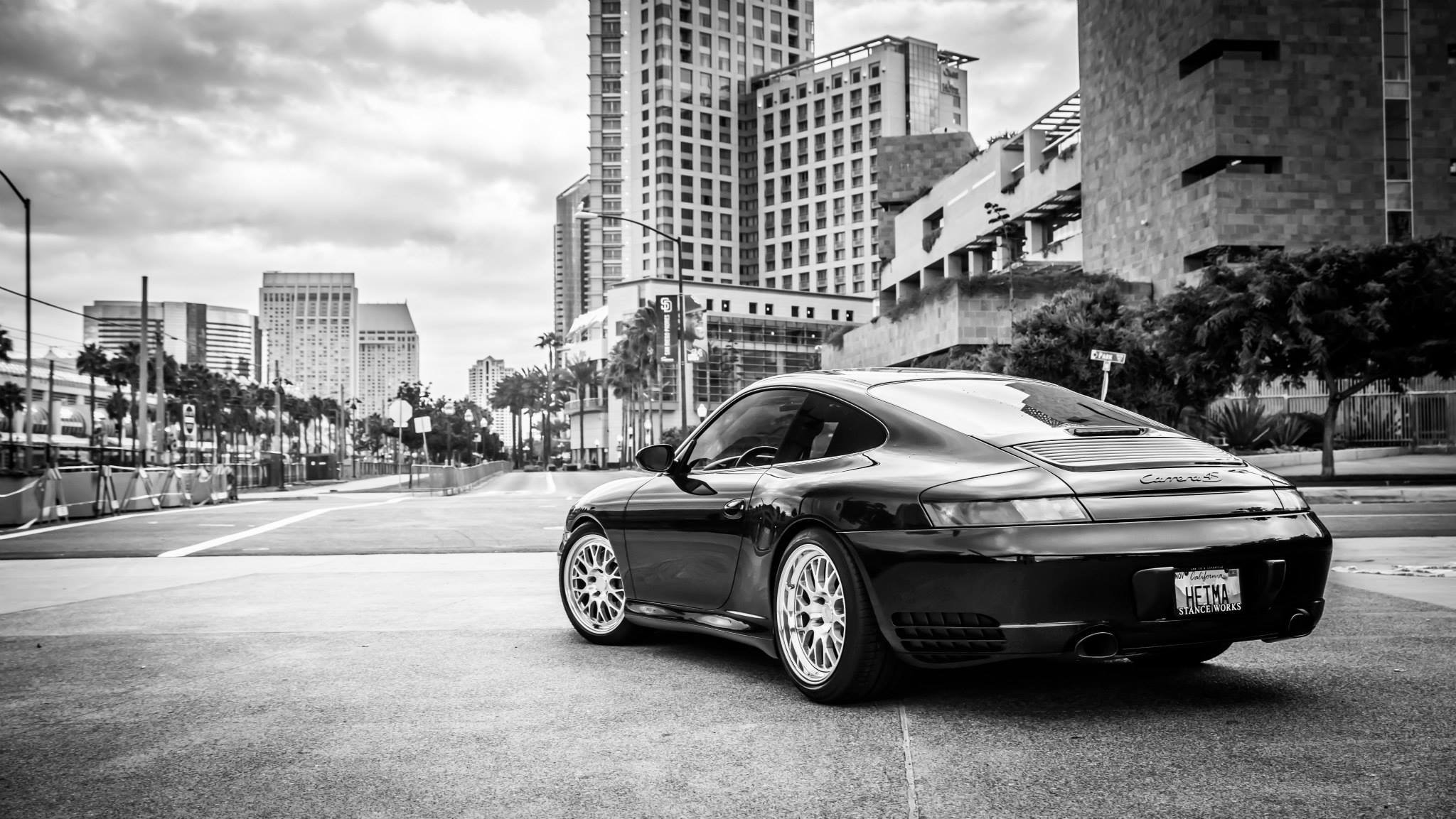 porsche, Carrera 4s, Black, Cars Wallpaper