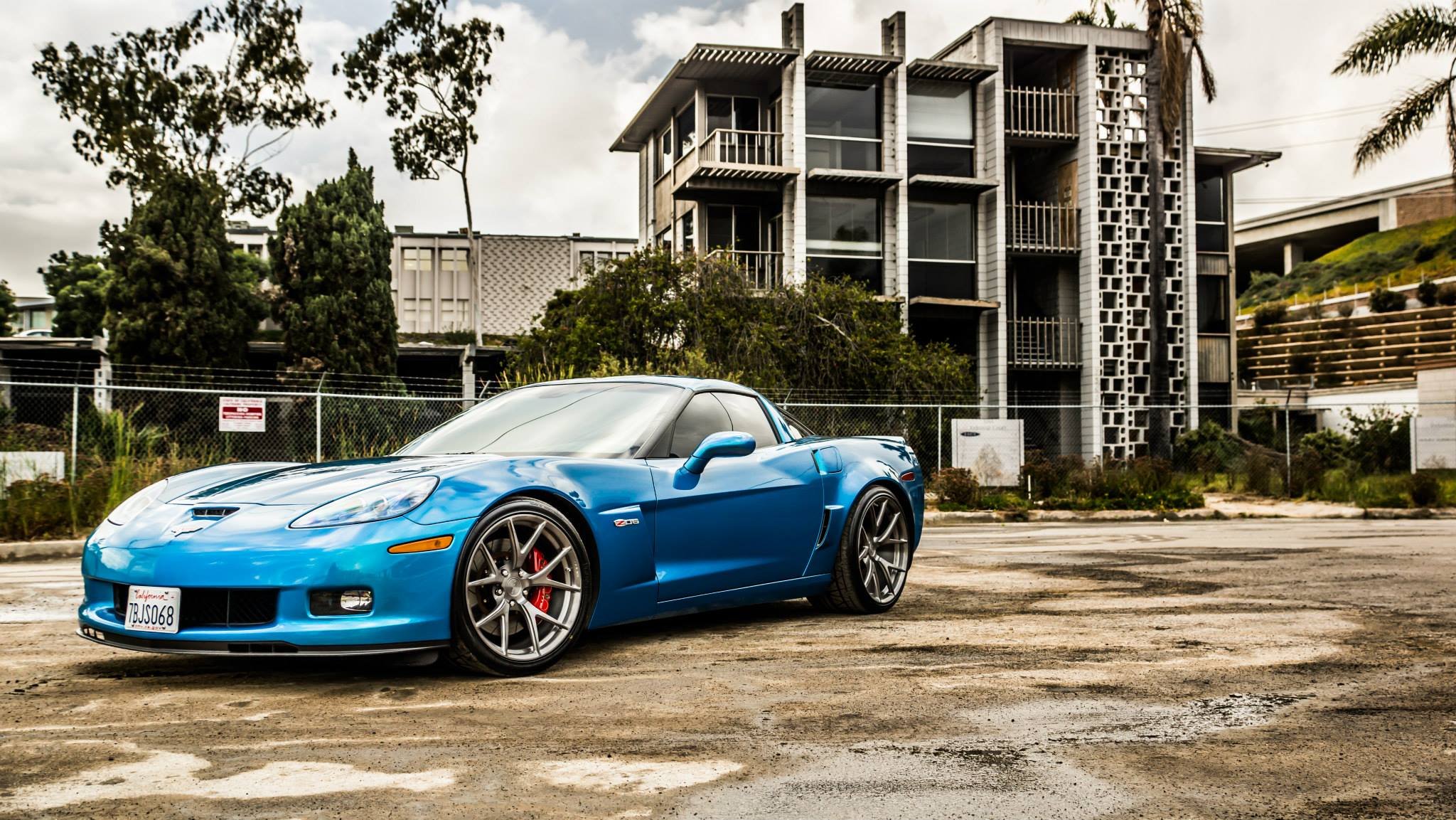 chevy, Z06, Corvette, Blue, Coupe, Cars Wallpaper