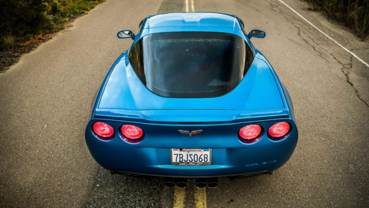 chevy, Z06, Corvette, Blue, Coupe, Cars HD Wallpaper Desktop Background