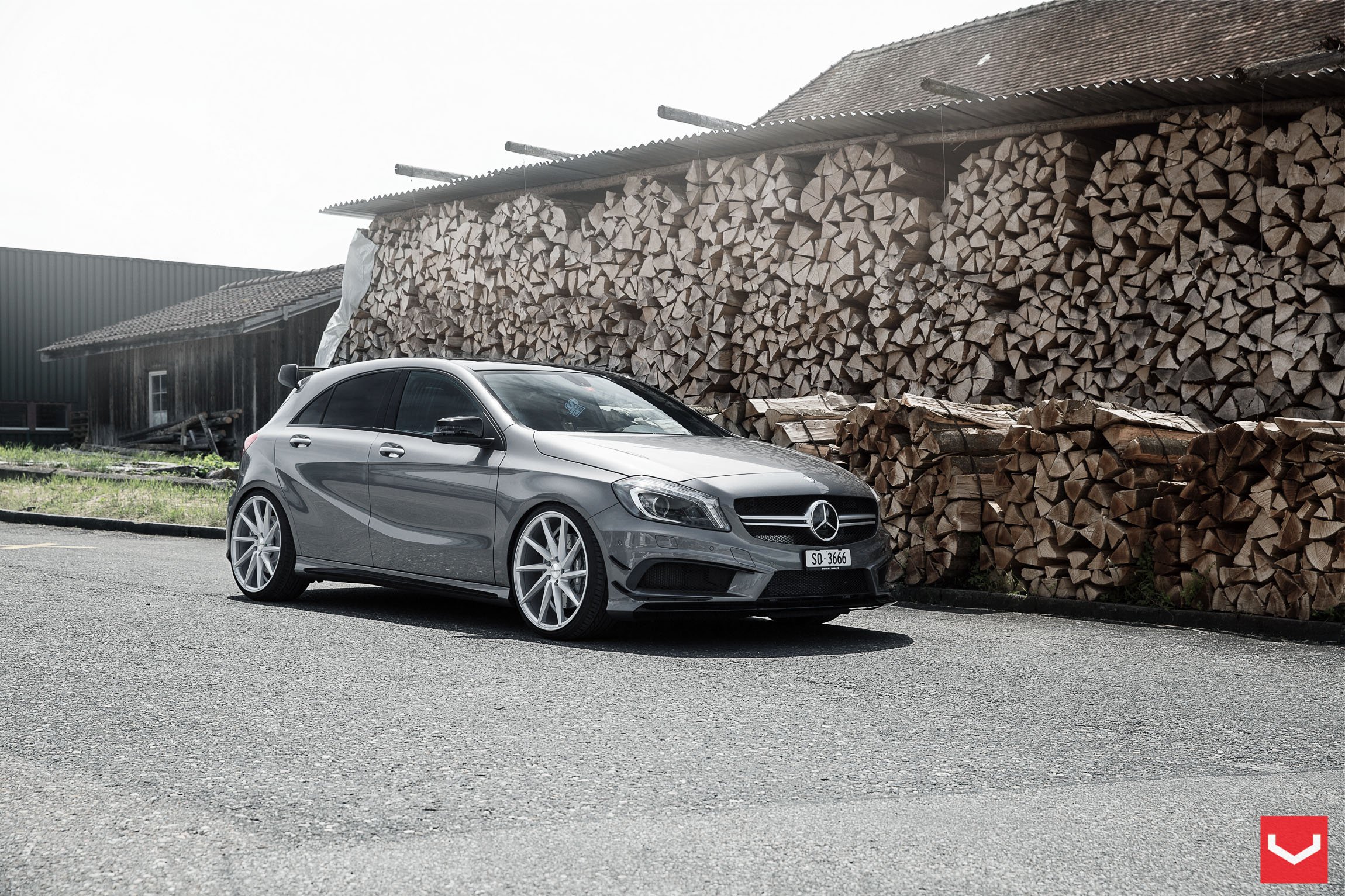 vossen, Wheels, Tuning, Mercedes, Benz, A45, Amg Wallpaper