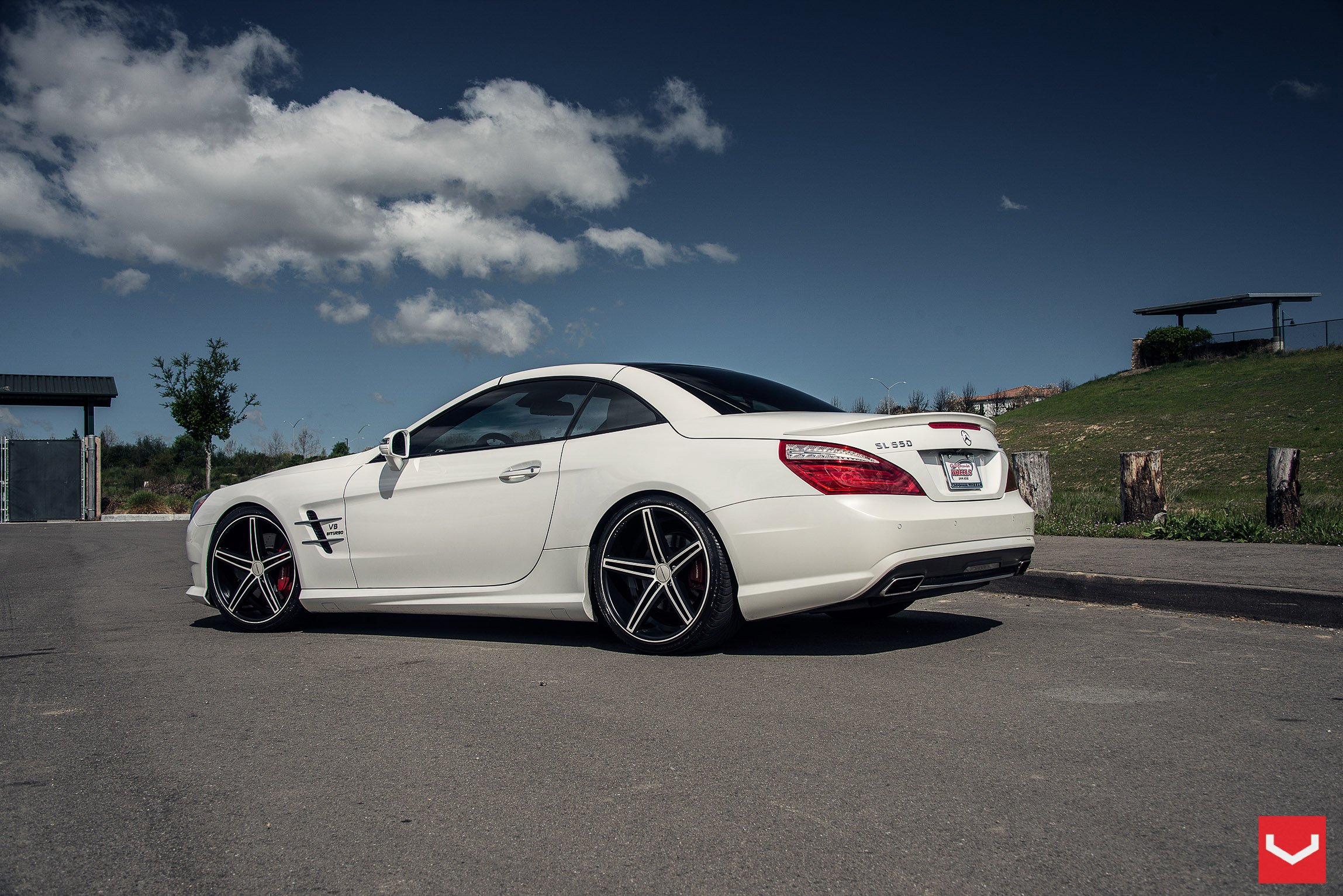 vossen, Wheels, Tuning, Audi, Mercedes sl Wallpaper