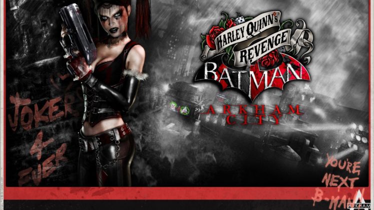 harley, Quinn,  , Batman, Arkham, Revenge, Heroes HD Wallpaper Desktop Background