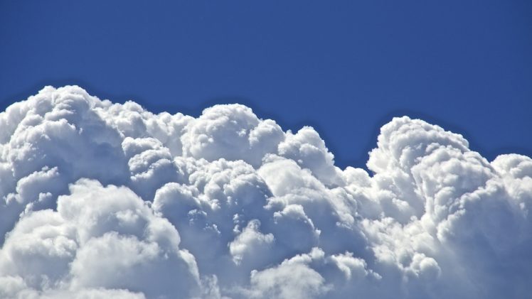 sky, Clouds, Blue, Bokeh HD Wallpaper Desktop Background