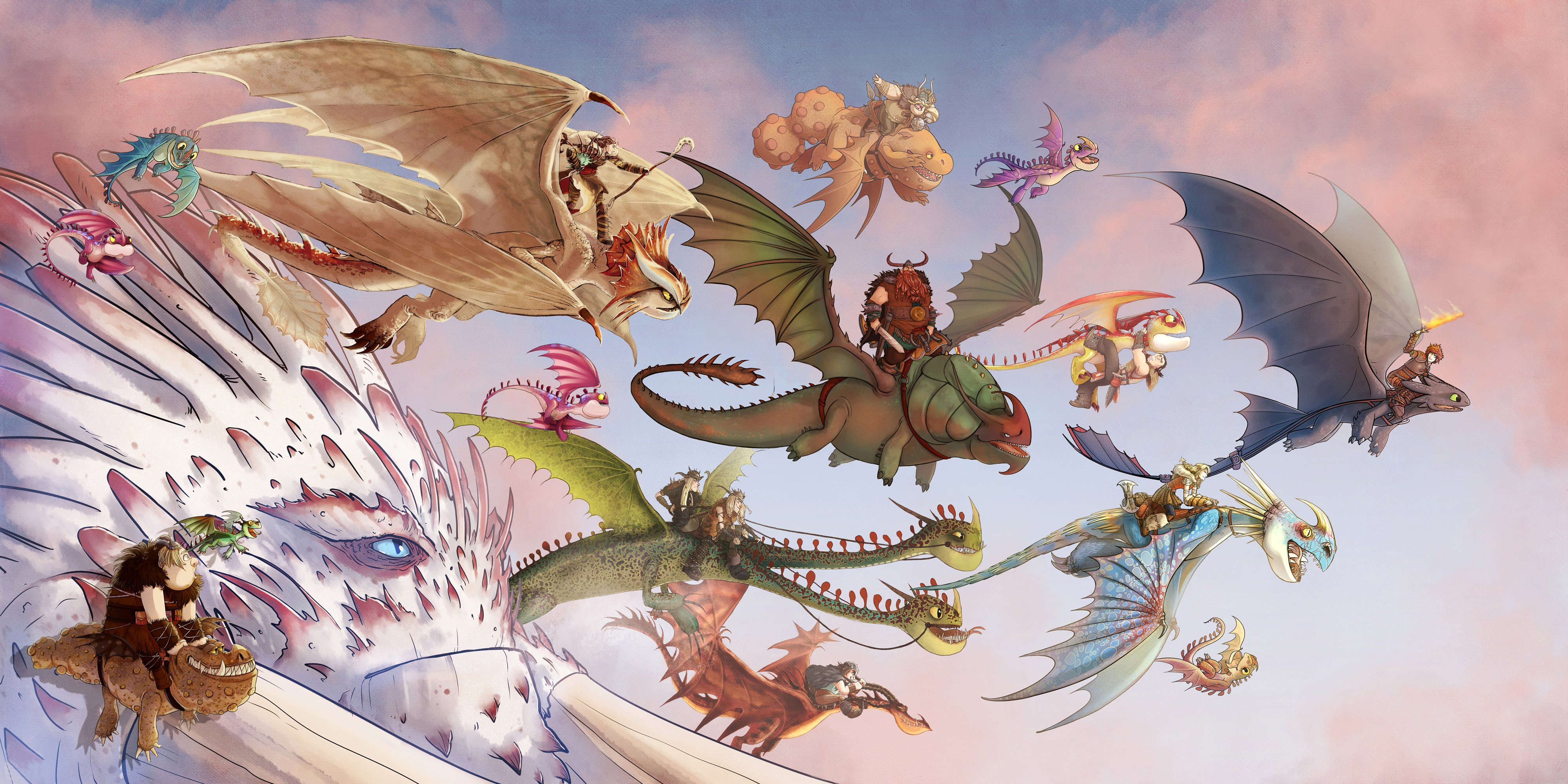 how, To, Train, Your, Dragon, Flight, Cartoons, Fantasy Wallpapers HD