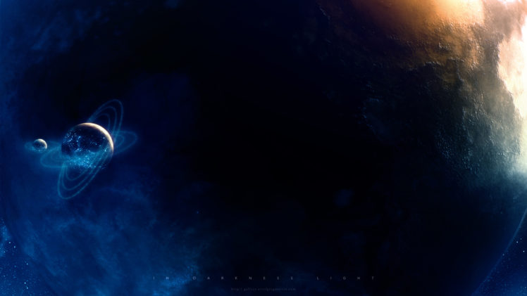 planets, Cgi, Digital, Space, Sci fi, Stars HD Wallpaper Desktop Background