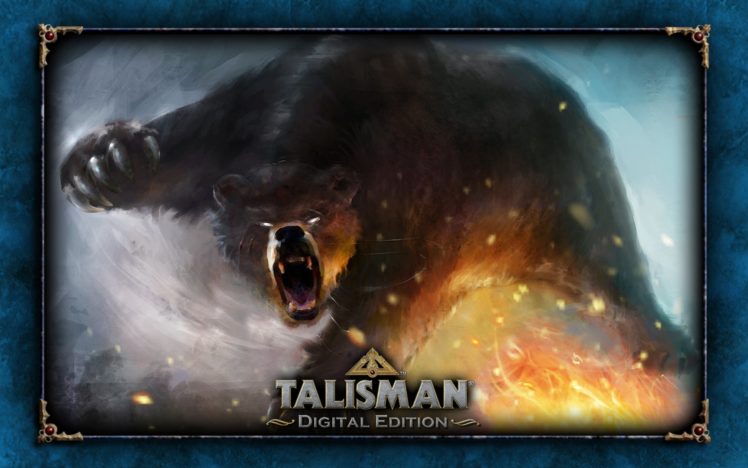 talisman, Digital, Edition, Fantasy, Board, Fighting, Rpg, Online, Bear HD Wallpaper Desktop Background