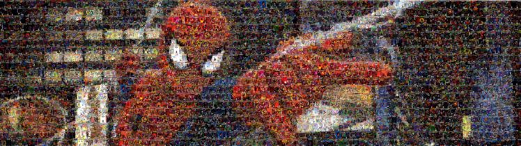 spiderman, Mosaic, Marvel, Comics, Collage HD Wallpaper Desktop Background