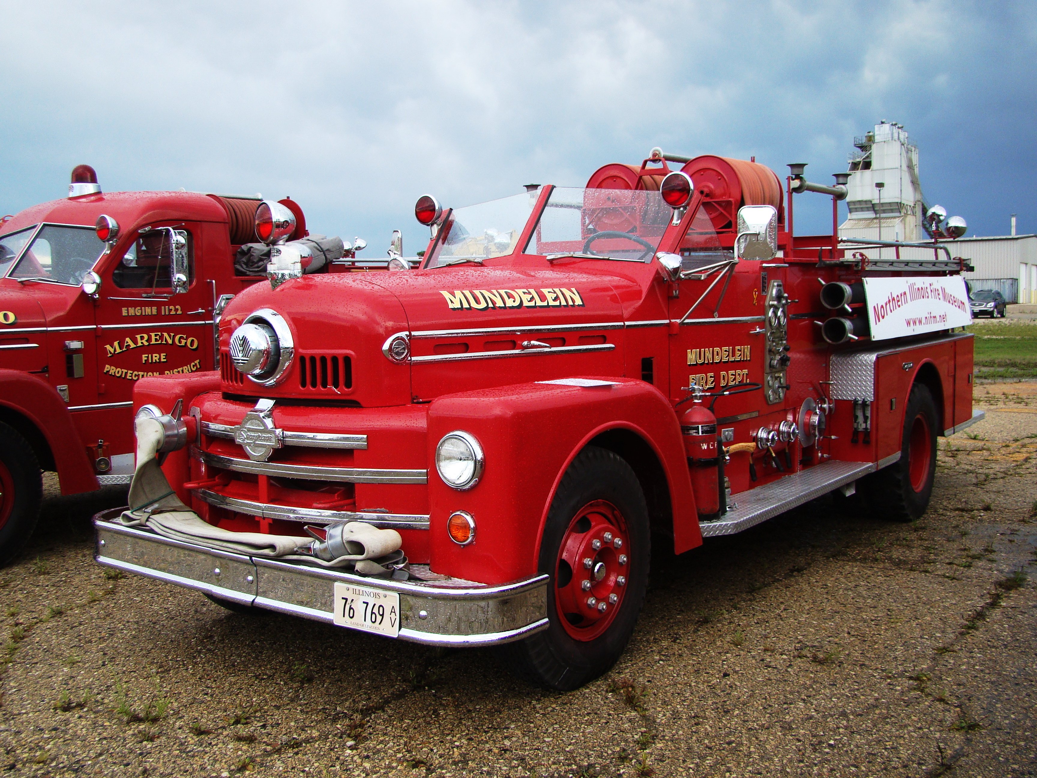 Американские пожарные машины 60 годов