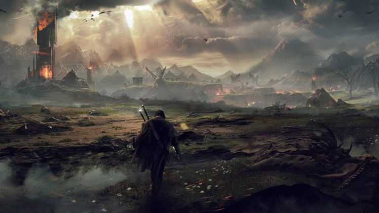 middle earth , Shadow, Of, Mordor, The, Lord, Of, The, Rings, Talion, Middle, Earth , The, Shadow, Of, Mordor, The, Lord, Of, The, Rings, Mordor, The, Taleon, Ranger, Ranger, The, Gondorian, Warrior, Ghost HD Wallpaper Desktop Background