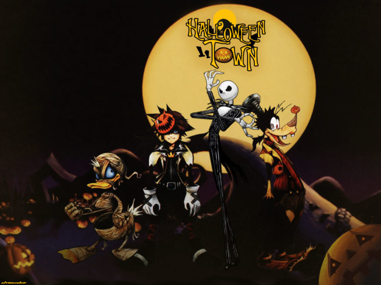 Kingdom Hearts Disney Halloween Wallpapers Hd Desktop And Mobile Backgrounds