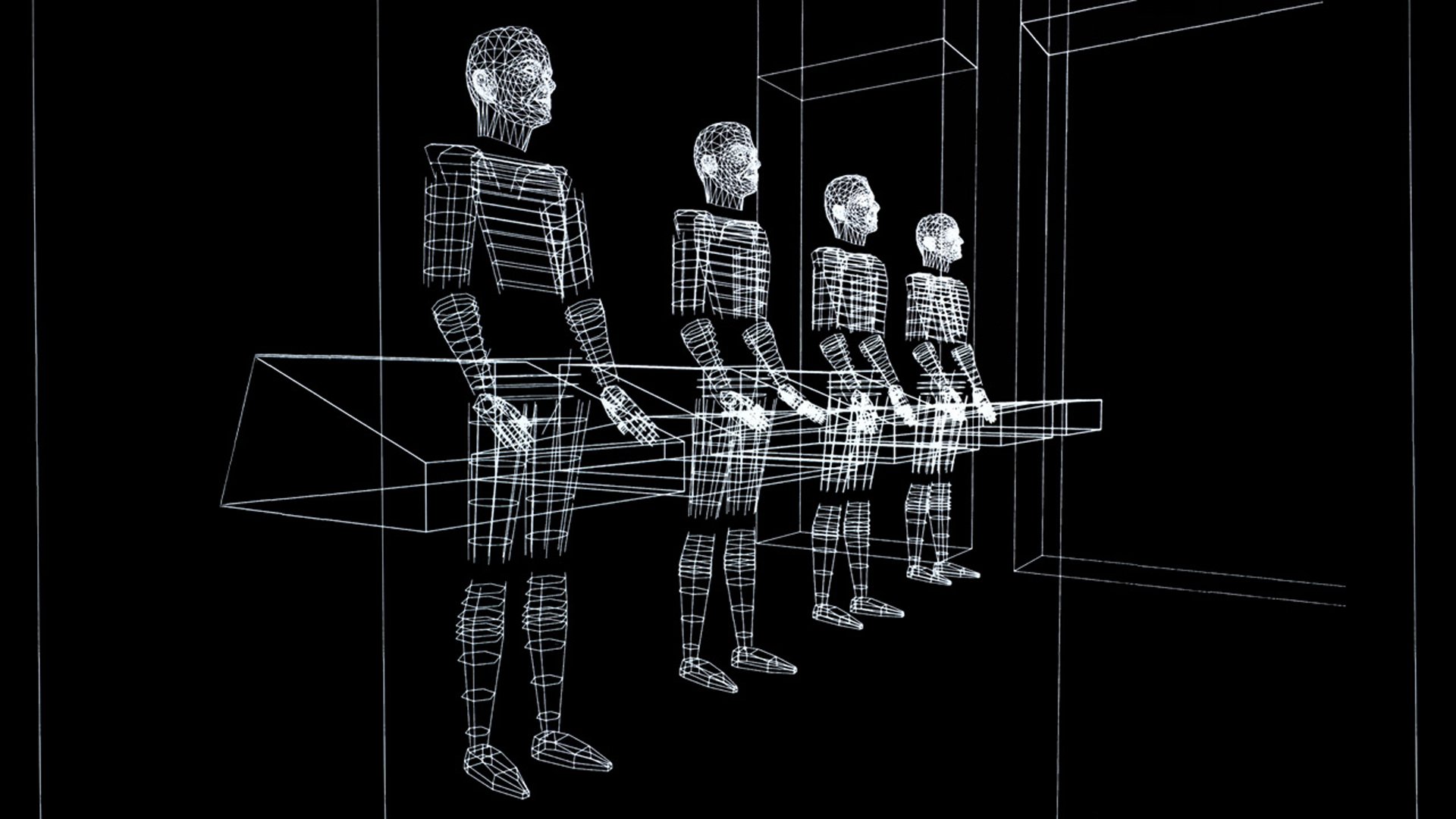 kraftwerk, Electronic, Krautrock, Synthpop, Avant, Garde, Experimental, Electro Wallpaper