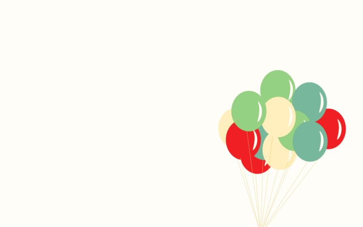 minimalist, Baloon, Color HD Wallpaper Desktop Background