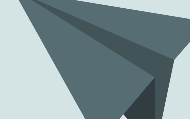 minimalist, Plane, Airplane, Paper HD Wallpaper Desktop Background