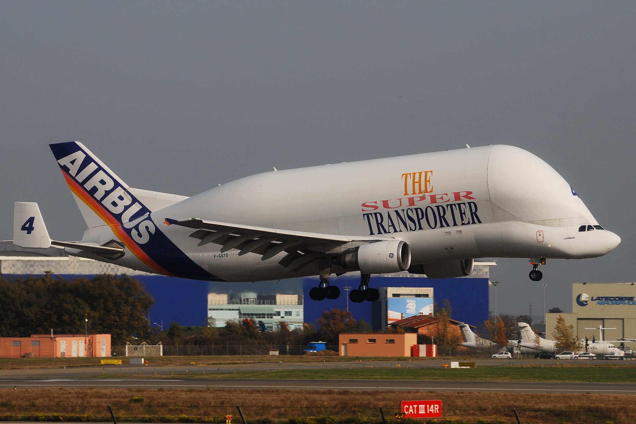 Airbus Beluga A300 600st Cargo Aircrafts Airliner Airplane Airbus Beluga A300 600st Cargo Aircrafts Airliner Airplane
