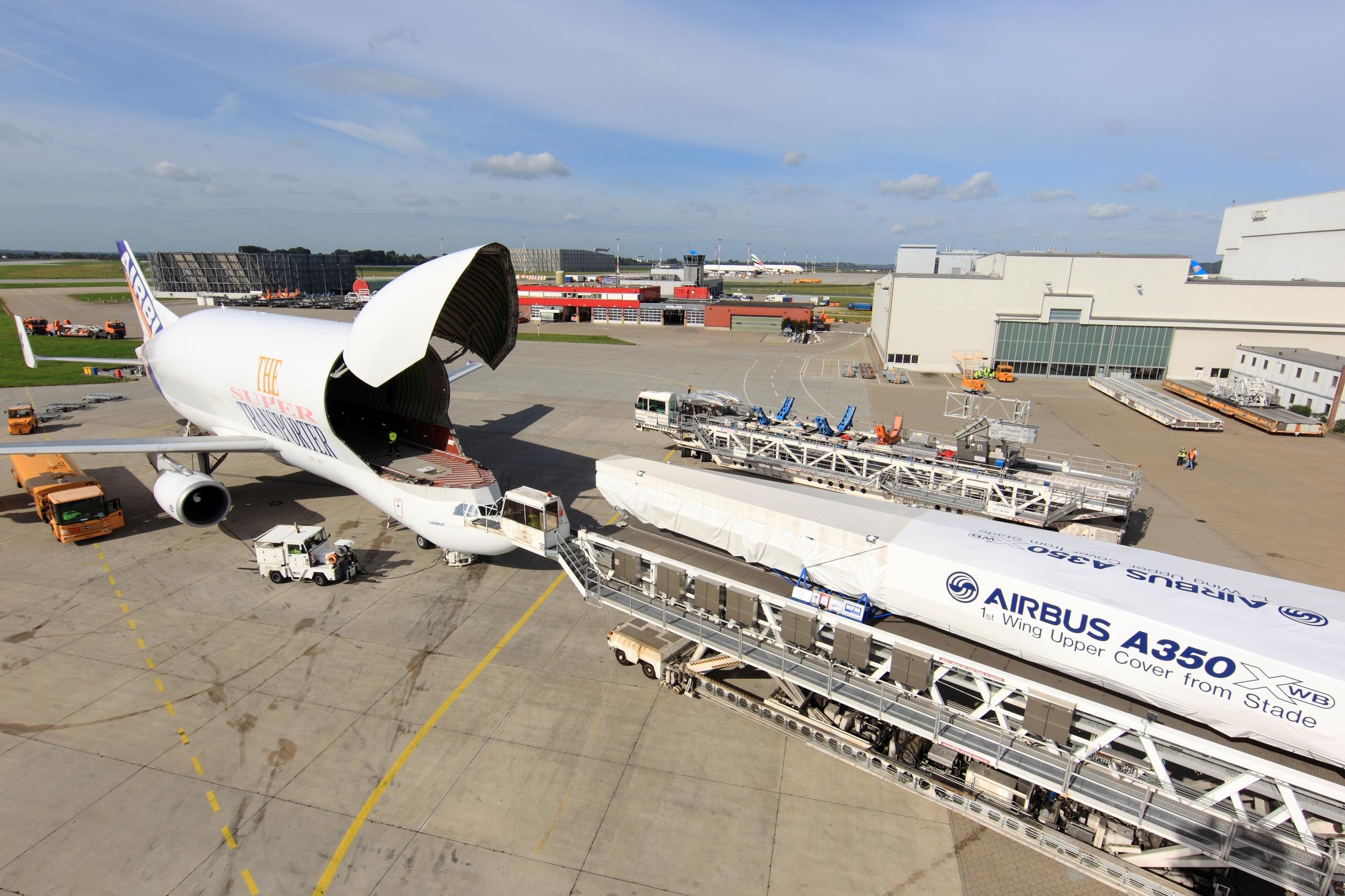 airbus, Beluga, A300, 600st, Cargo, Aircrafts, Airliner, Airplane, Plane, Transport, Sky Wallpaper