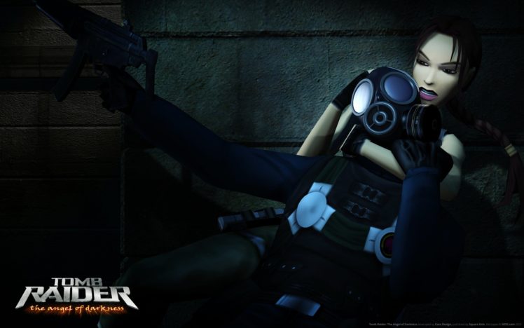 tomb, Raider, Lara, Croft, Video, Game, The, Angel, Of, The, Darkness, Action, Shooter, 3d HD Wallpaper Desktop Background