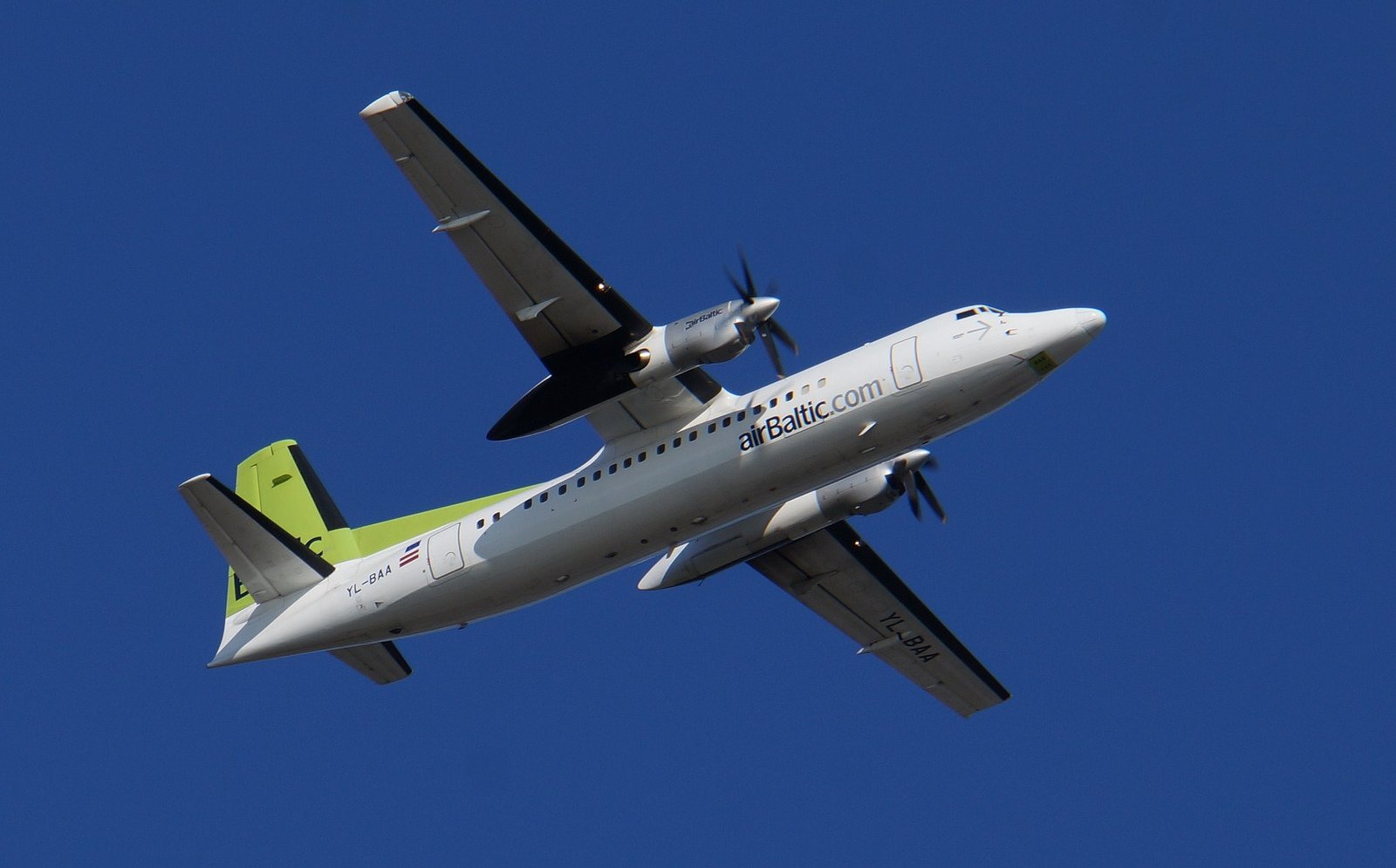 aircrafts, Airliner, Airplane, Fokker 50, Plane, Transport Wallpaper