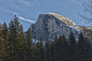 yosemite, Cliff, Mountain, Trees, Forest