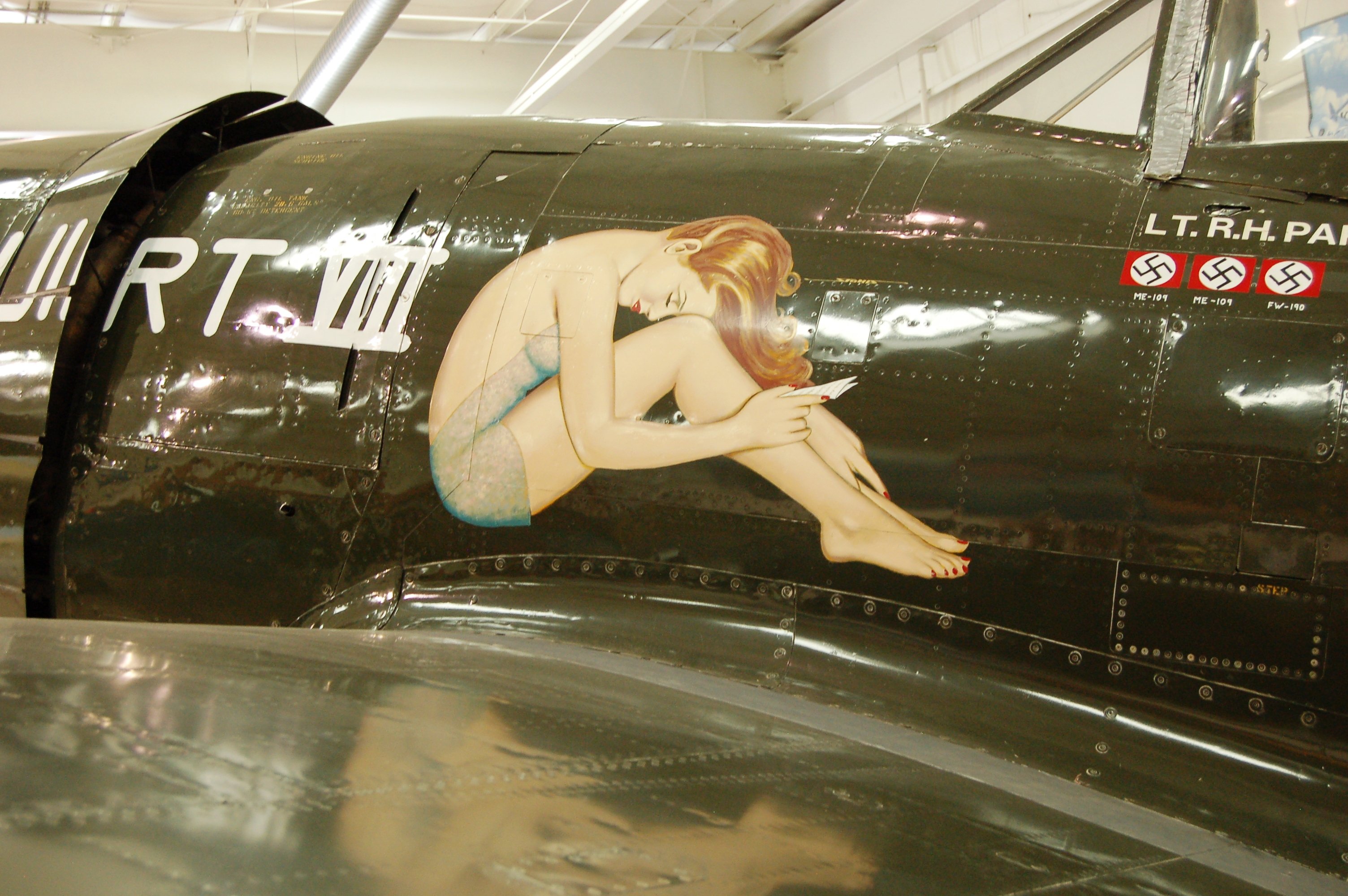 Nose Art Aircrafts Plane Fighter Pin Up Wallpapers Hd Desktop