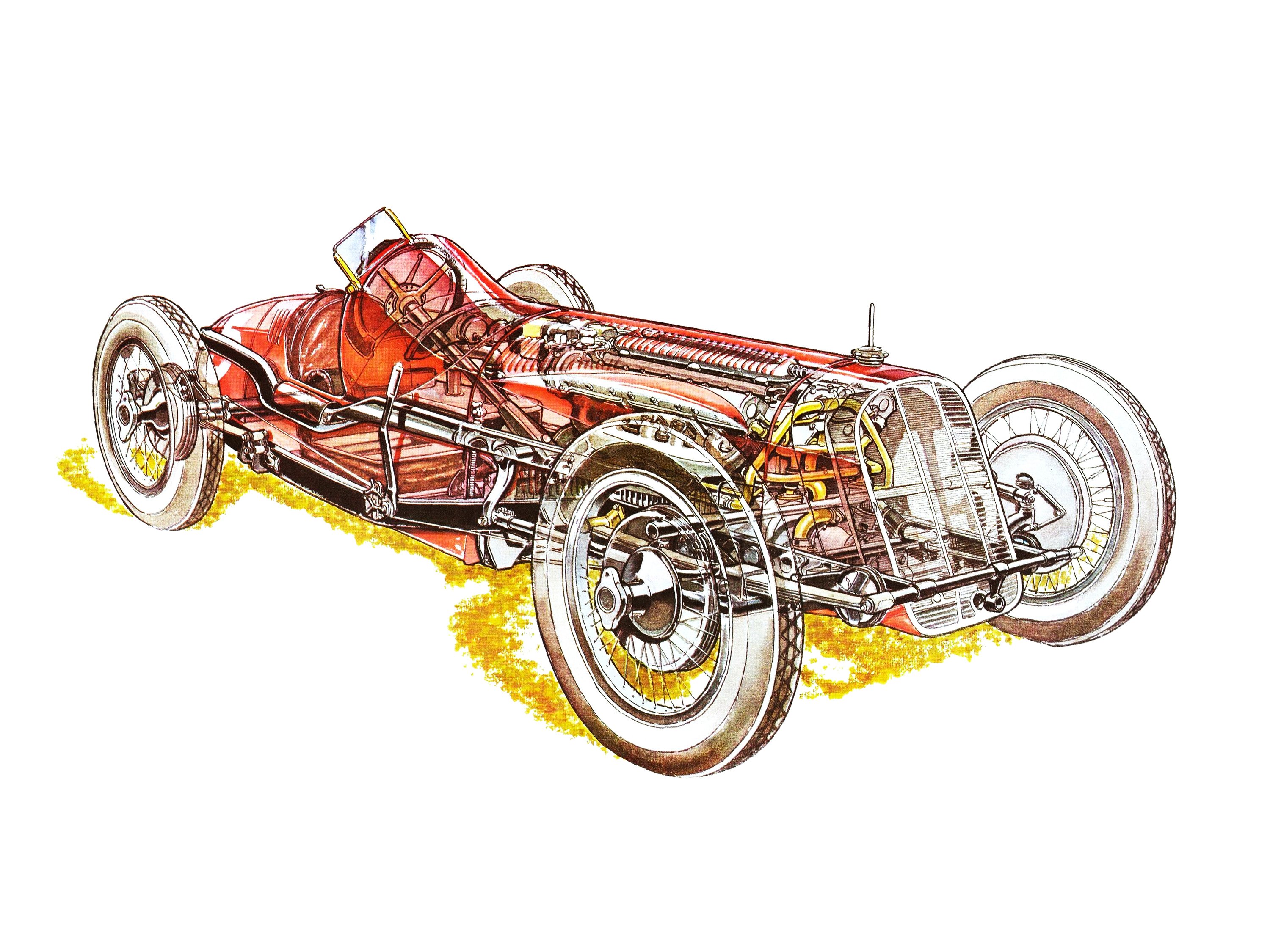 1927, Fiat, 806, Corsa, Race, Racing, Retro Wallpaper
