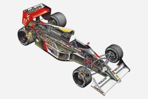 1990, Mclaren, Honda, Mp4 5b, F 1, Formula, Race, Racing
