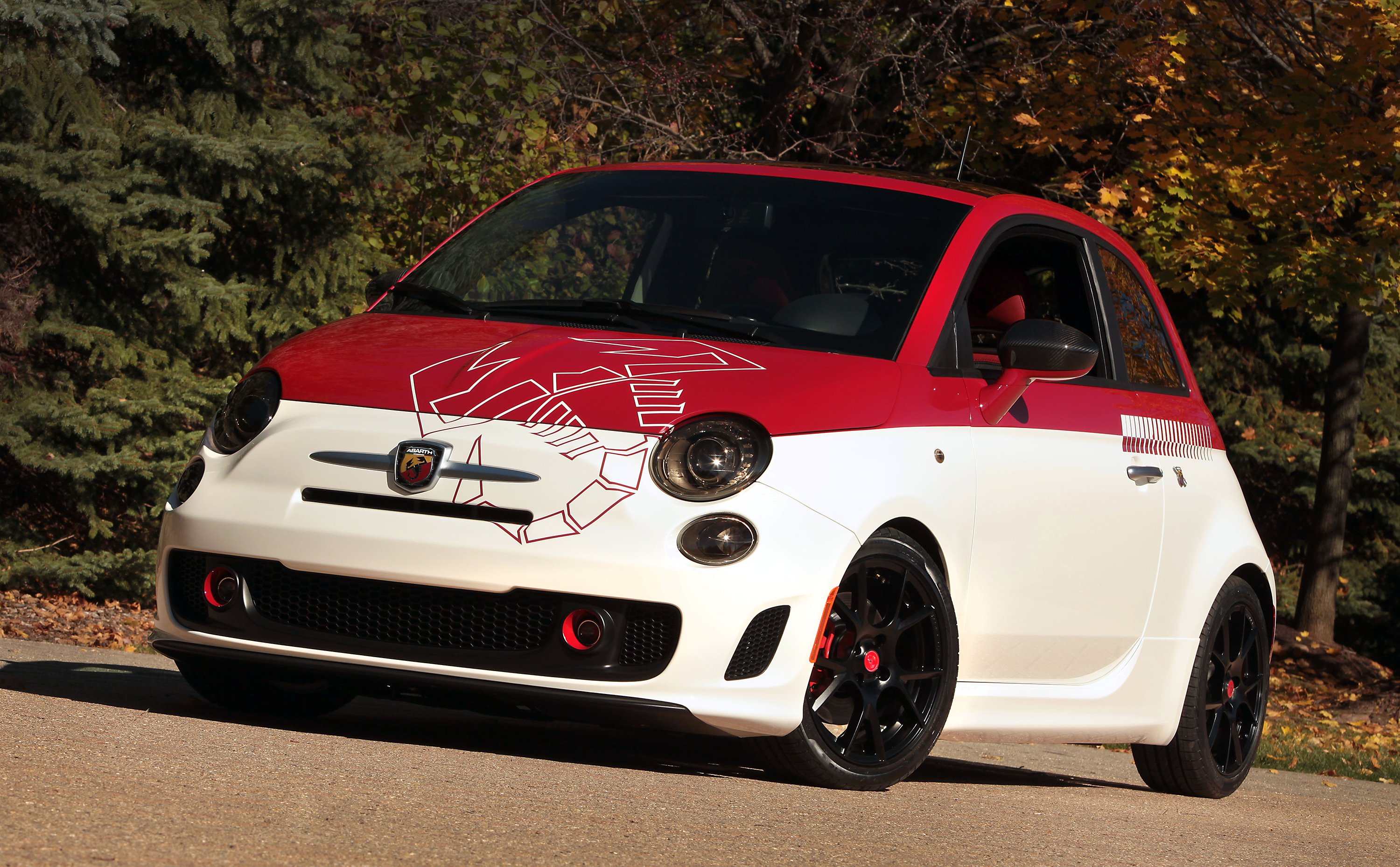 2014, Fiat, 500, Abarth, Scorpion,  312 , Tuning Wallpaper