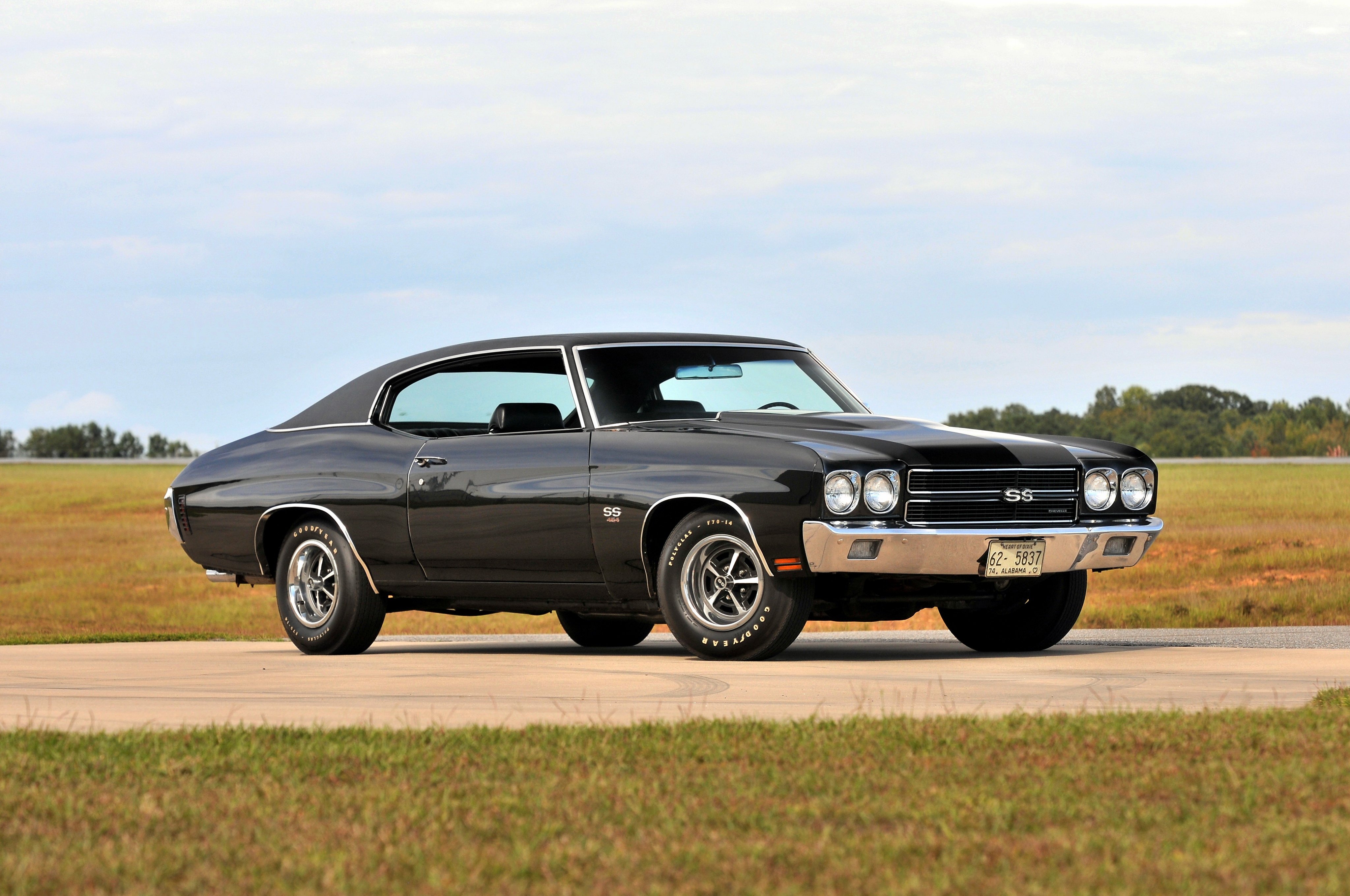 1970, Chevrolet, Chevelle, S s, 454, Ls6, Hardtop, Coupe, Muscle, Classic Wallpaper