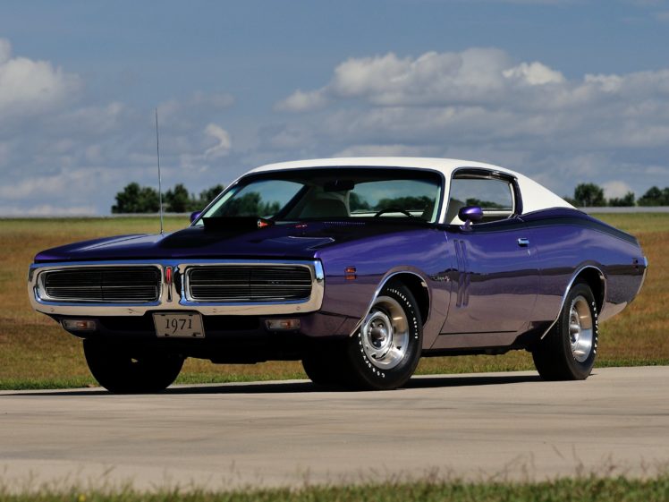 1971, Dodge, Charger, R t, Hemi, Ramcharger, Ws23, Muscle, Classic HD Wallpaper Desktop Background