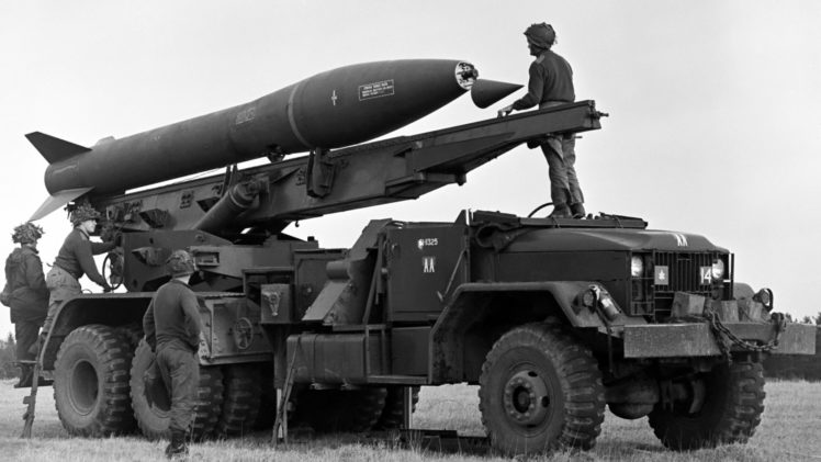 1953, M386, Based, International, M139f, Missile, Launcher, Military, Semi, Tractor, 6×6 HD Wallpaper Desktop Background