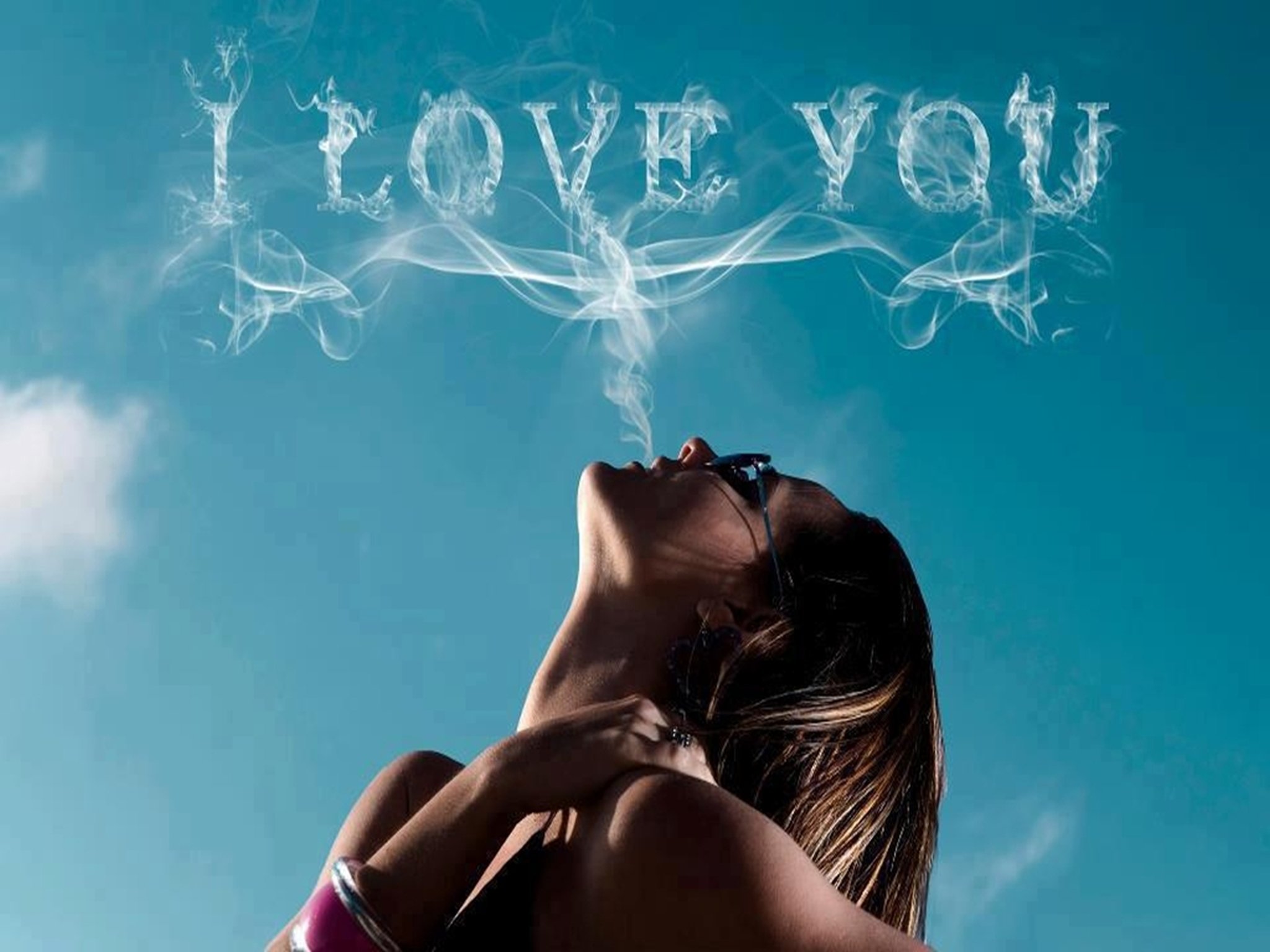 Smoke, Inscription, Fine, Woman, Smoking, Girl, Cigarette, Smoking, Pretty,...