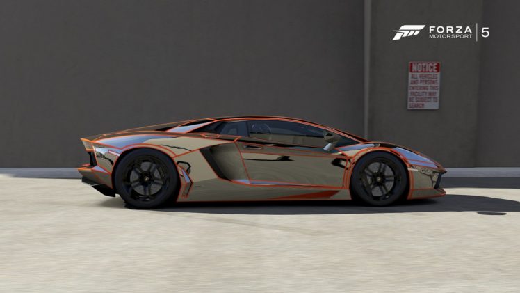 lamborghini, Aventador, Forza, Motorsport 3, Cars, Videogames HD Wallpaper Desktop Background