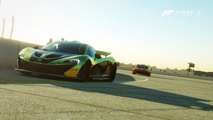 cars, Forza, Mclaren p1, Motorsport, 5, Videogames HD Wallpaper Desktop Background