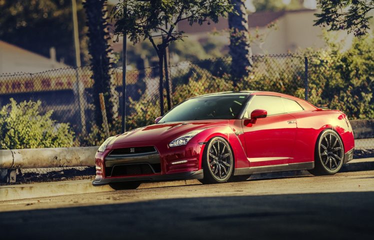gt r, Nismo, Nissan, R35, Tuning, Supercar, Coupe, Japan, Cars, Red, Rouge, Rosso HD Wallpaper Desktop Background