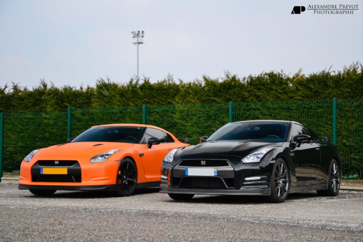 gt r, Nismo, Nissan, R35, Tuning, Supercar, Coupe, Japan, Cars, Orange HD Wallpaper Desktop Background