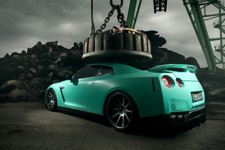 gt r, Nismo, Nissan, R35, Tuning, Supercar, Coupe, Japan, Cars, Green, Verte, Verde HD Wallpaper Desktop Background