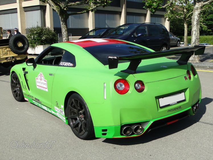 gt r, Nismo, Nissan, R35, Tuning, Supercar, Coupe, Japan, Cars, Green, Verte, Verde HD Wallpaper Desktop Background