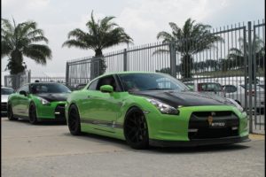 gt r, Nismo, Nissan, R35, Tuning, Supercar, Coupe, Japan, Cars, Green, Verte, Verde