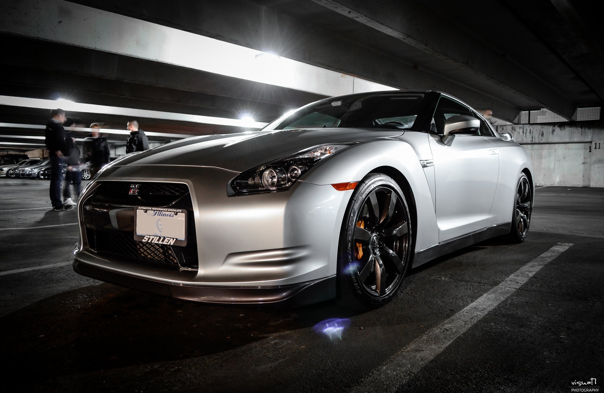 Gt R Nismo Nissan R35 Tuning Supercar Coupe Japan Gris Grey Wallpapers Hd Desktop And