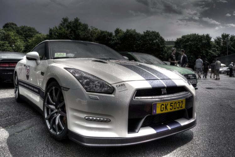 gt r, Nismo, Nissan, R35, Tuning, Supercar, Coupe, Japan, Gris, Grey HD Wallpaper Desktop Background