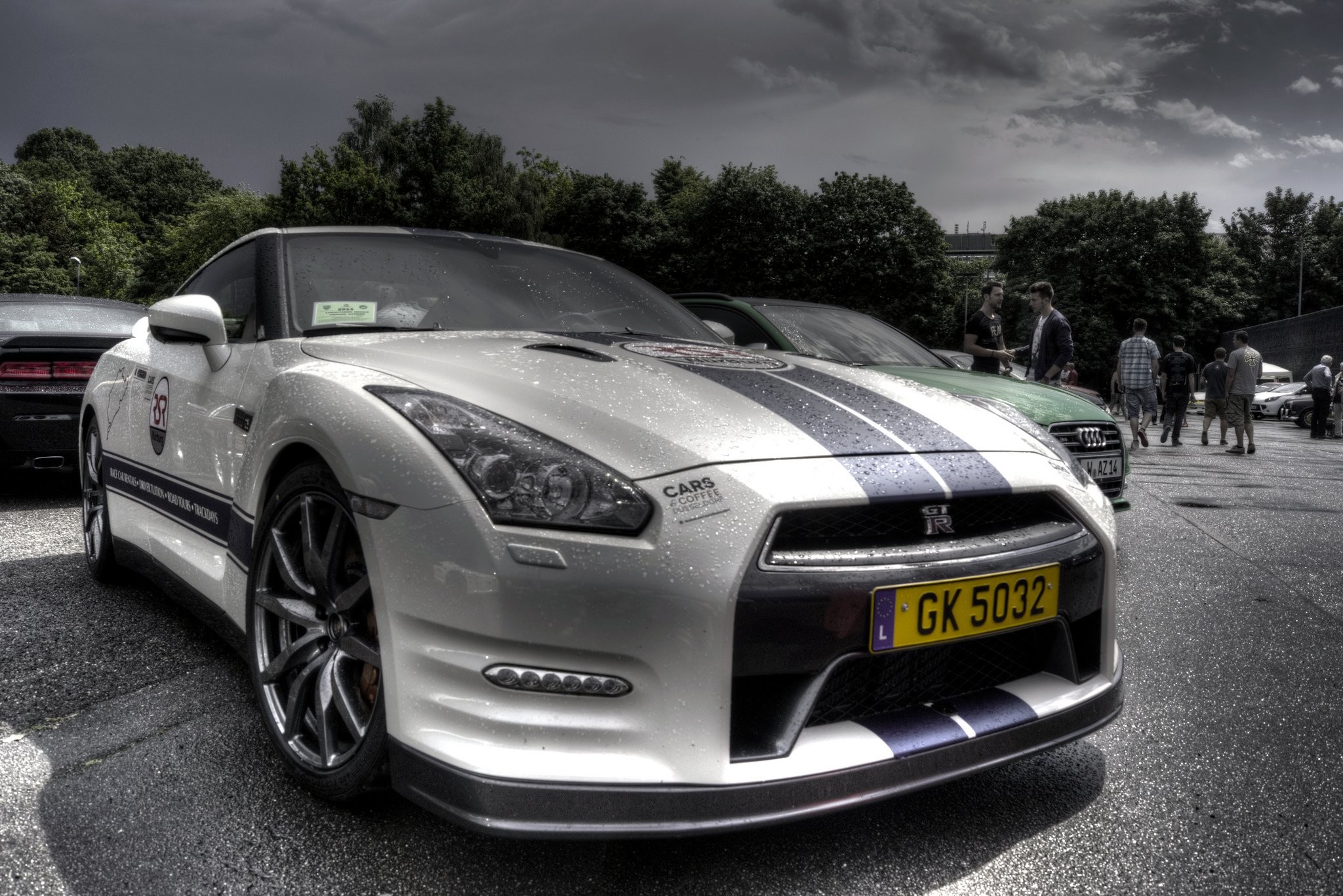 gt r, Nismo, Nissan, R35, Tuning, Supercar, Coupe, Japan, Gris, Grey Wallpaper