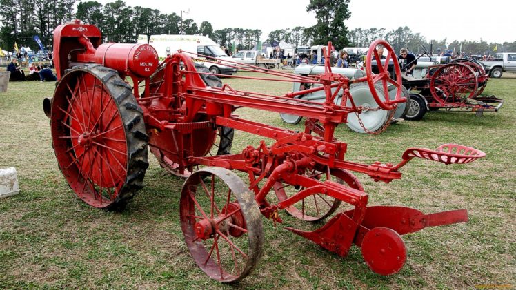 tractor, Machine, Machinery, Vehicle HD Wallpaper Desktop Background