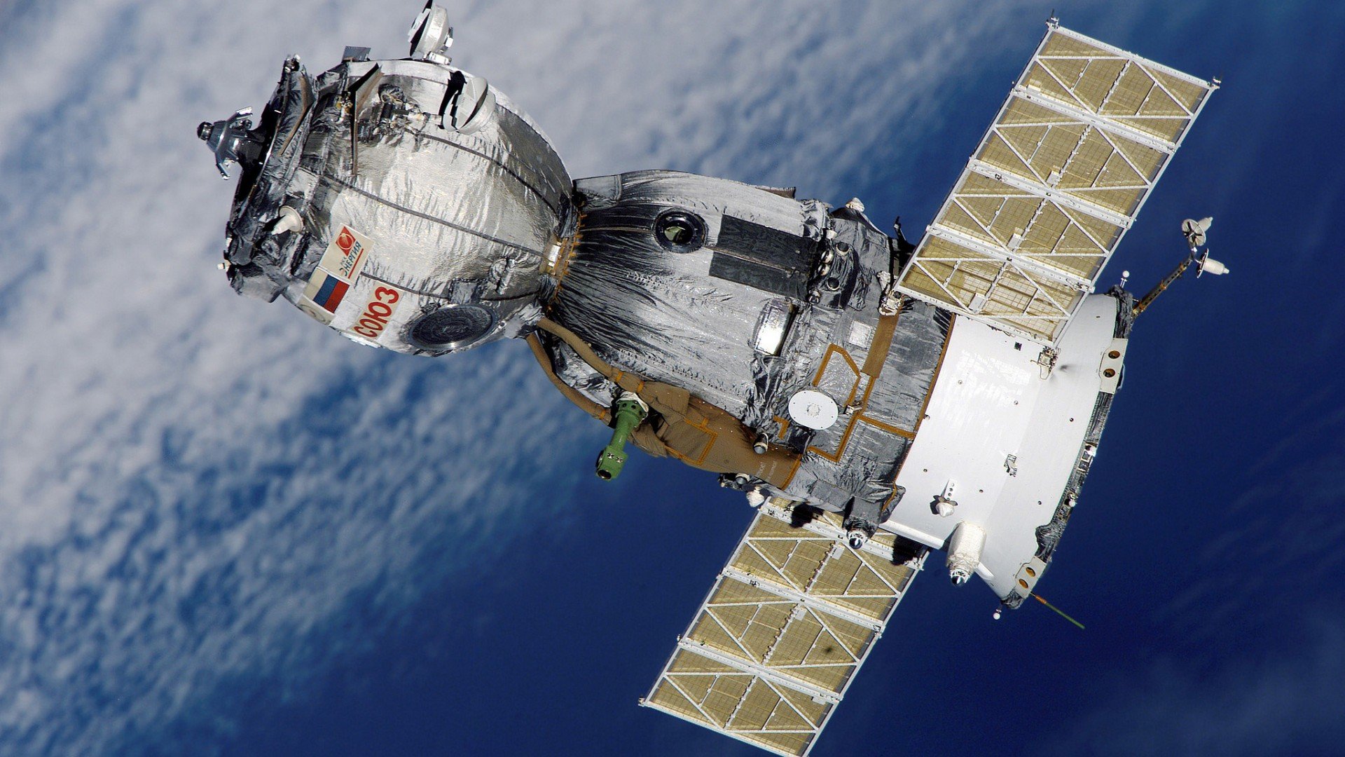 space, Satelite, Planets Wallpaper