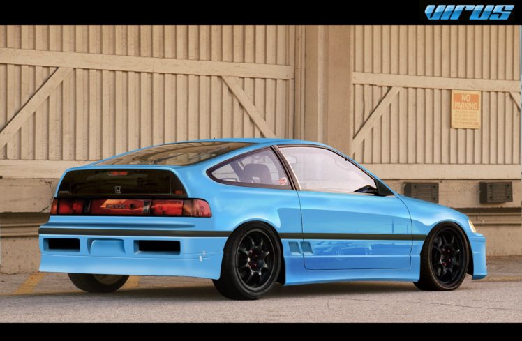 honda crx, Coupe, Tuning, Japan, Cars HD Wallpaper Desktop Background