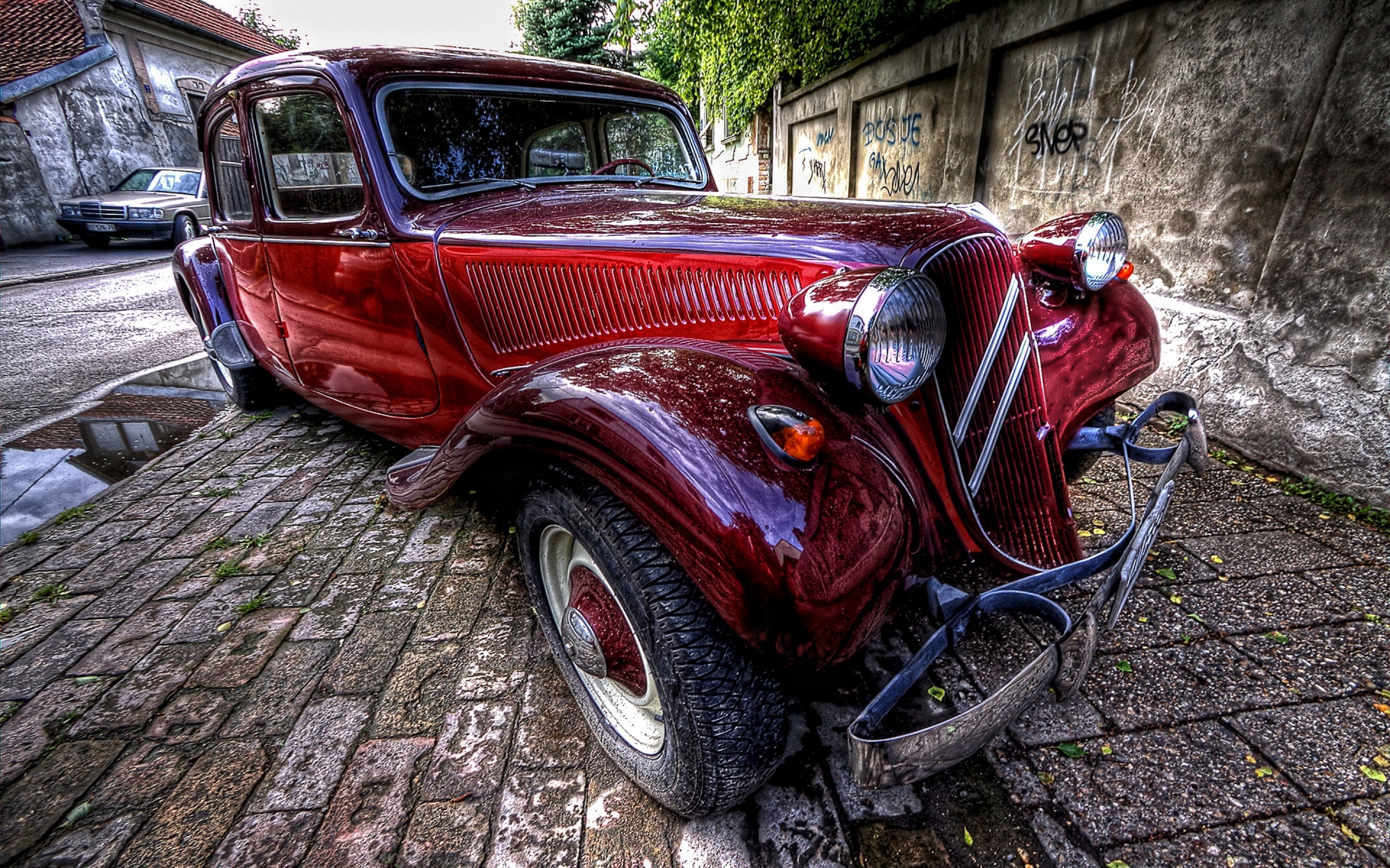 amazing, Old, Car, Hdr Wallpaper