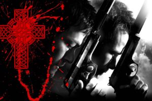 boondock, Saints, Action, Crime, Thriller, Weapon, Gun, Pistol, Blood