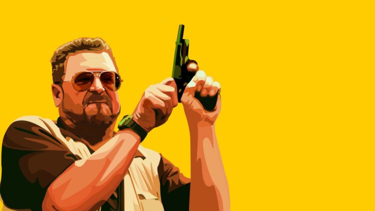 the, Big, Lebowski, Comedy, Crime, Weapon, Gun, Pistol HD Wallpaper Desktop Background