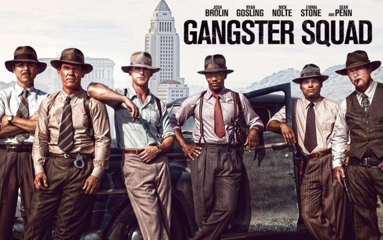gangster, Squad, Mafia, Action, Crime, Drama, Penn HD Wallpaper Desktop Background