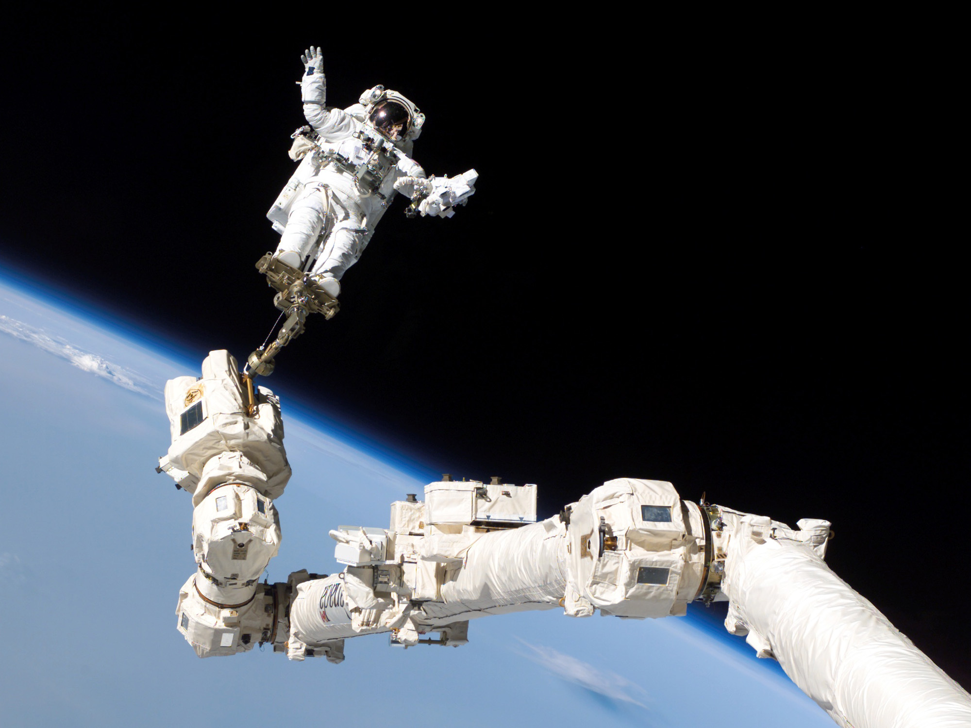 space, Orbit, Astronaut, Planets Wallpaper