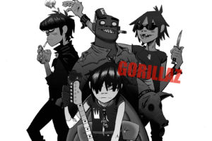 gorillaz, Cartoon, D,  2