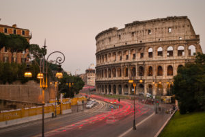 colosseum, Rome, Street, Timelapse